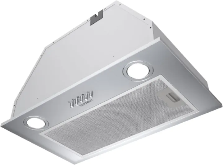 Hotte Aspirante Encastrable 52cm, 3 Vitesses, Évacuation & Recyclage, Débit d'Air Puissant 750m³/h, 68dB, Eclairage à LED, Inox TB02-52CM A