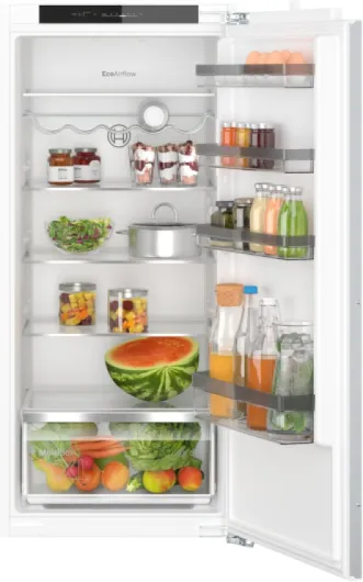 KIR41VFE0, Série 4, Petit réfrigérateur, Encastrable, 122,5 x 56 cm, 204 L