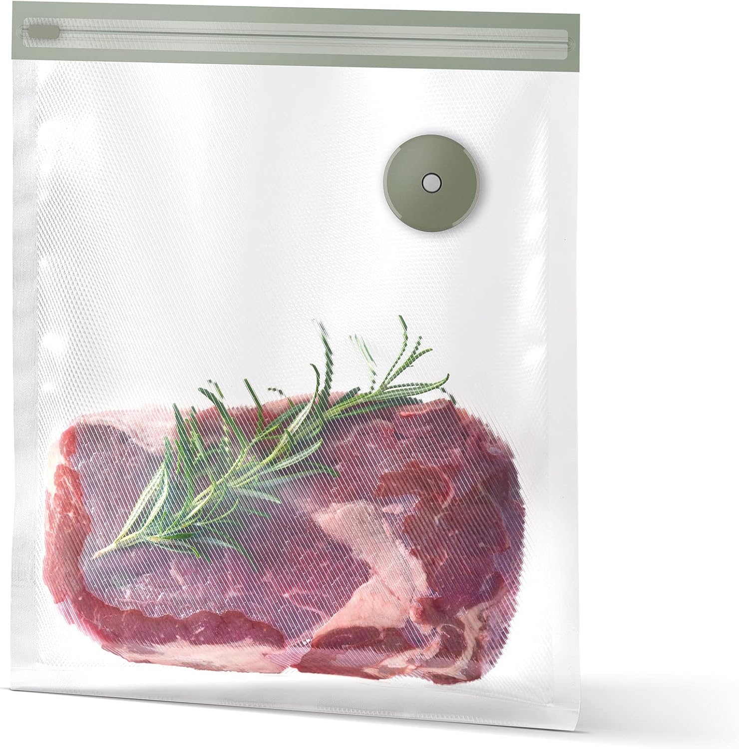 EVRB1 Lot de 20 sacs sous vide réutilisables et lavables au lave-vaisselle