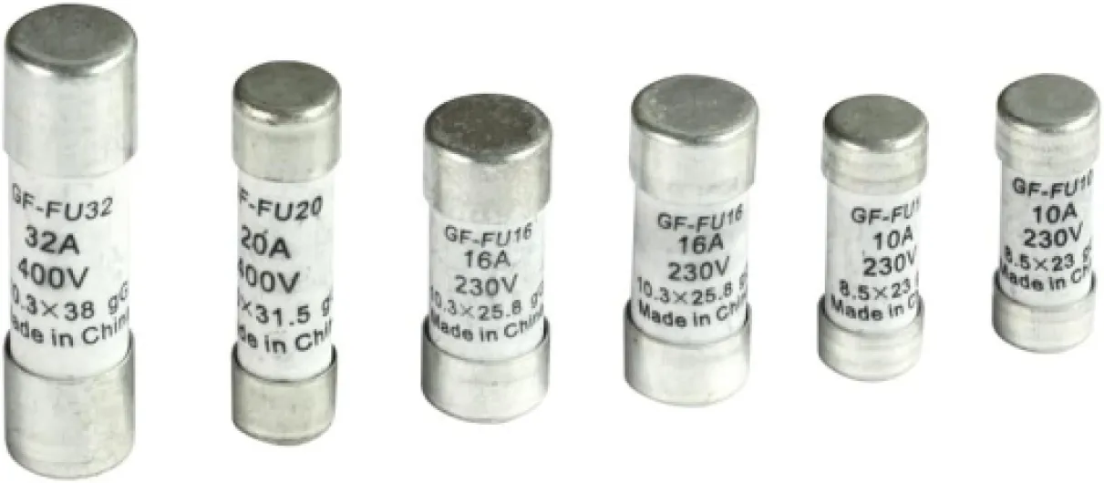 Gefom Lot de 6 fusibles 2X10A,2X16A,1X20A,1X32A