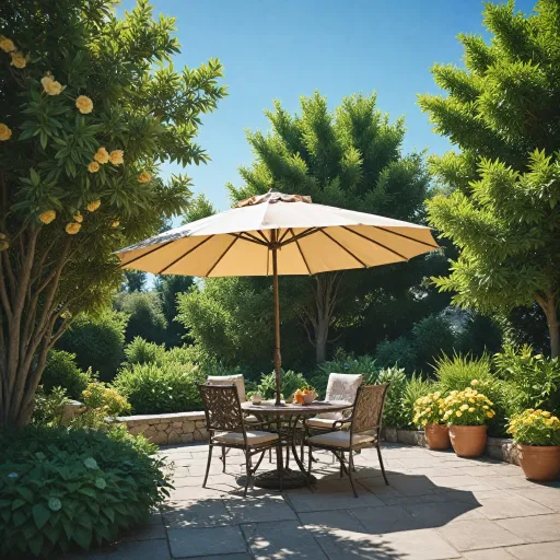 Comment bien choisir un parasol sur socle pour votre terrasse ou jardin