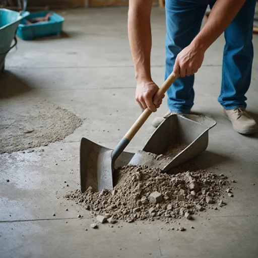 Comment réussir le dosage pour béton en pelle chez soi