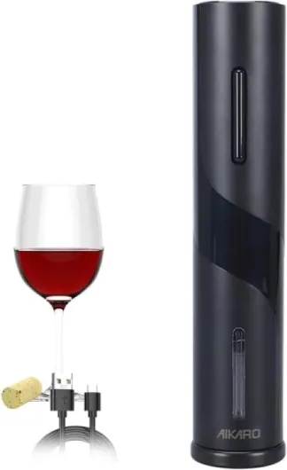Ouvre-bouteilles de vin électrique Tire-bouchon électronique automatique, Rechargeable Rechargeable Opener