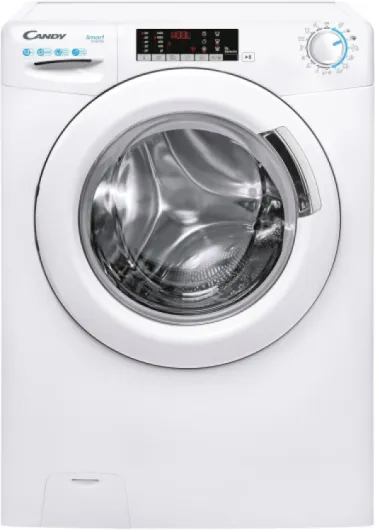 Lave-Linge Hublot - Machine à Laver 12kg/1400 trs/min - Classe Énergétique B - 15 Programmes - NFC, Ecran Digital, Mix Power System - Blanc - 67 x 60 x 87 cm - Modèle CS1412TME/FR