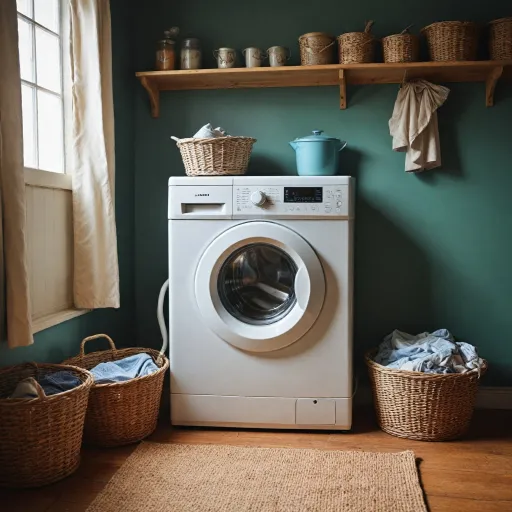 L'ancien machine à laver : histoire, innovations et enjeux pour le linge moderne