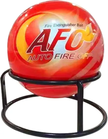 Baule d'extincteur de feu automatique de 1,3 kg, sphère de mousse auto-activatrice dispositif de suppression d'incendie portable pour la cuisine à domicile et la sécurité