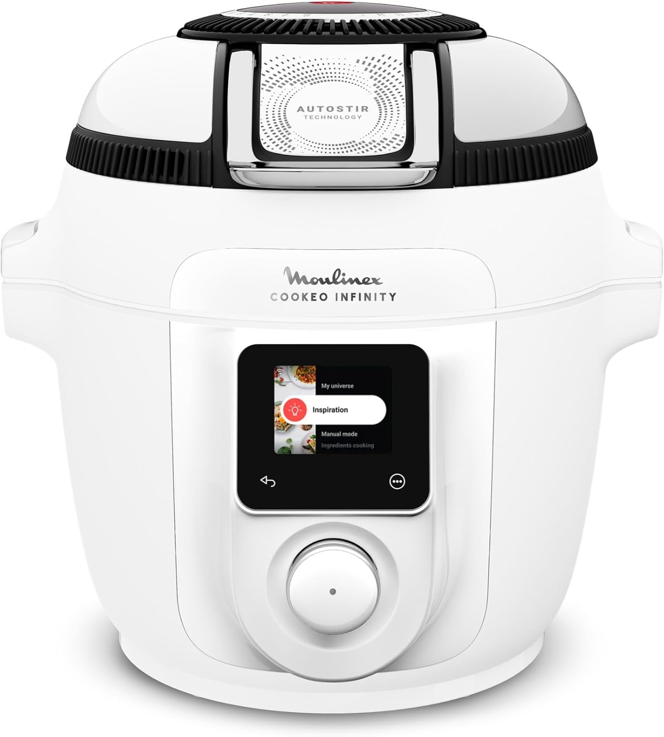 Cookeo Infinity, Air fryer + multicuiseur sous pression, Mélange automatique, 19 programmes, Blanc, CE9821F0 Pale de mélange