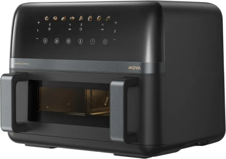 AeroChef FD20 Pro, double zone de cuisson de 9 L, SyncFinish, cuisson rapide à 2700 W, températures entre 40 et 230C, circulation d'air chaud, intérieur en métal FD20Pro