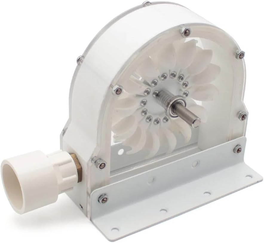 Turbine Pelton à Haut Rendement, Coureur Hydraulique à Impact, Roue à Godets, Générateur Hydraulique Polyvalent à Monter Soi-Même