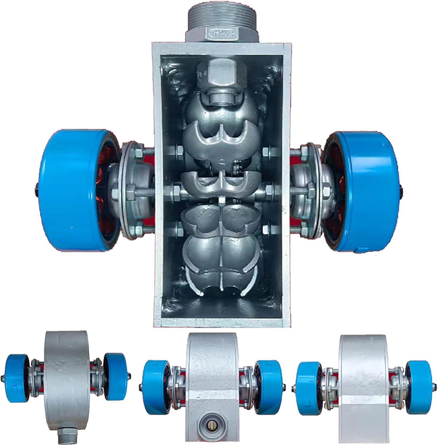 2000W Générateur Hydraulique 220V Micro Hydroelectric Turbine Generator, Coque en Aluminium, Générateurs Hydroélectriques De Grande Puissance pour L'Extérieur, Usage Domestique,2000w,220V 220V 2000w