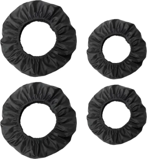 4 Pièces Housses Roue Pour BéBé, Protections De Passage De Roue, Protection ImperméAbles Poussière Poussette Universelle