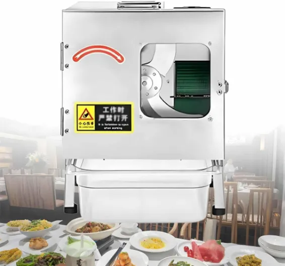 Hachoir à légumes électrique Professionnel, Coupe-poireaux à Grande Vitesse, Robot culinaire et Hachoir, capacité de 150 kg/h, pour poivrons, oignons, coriandre et poireaux C75