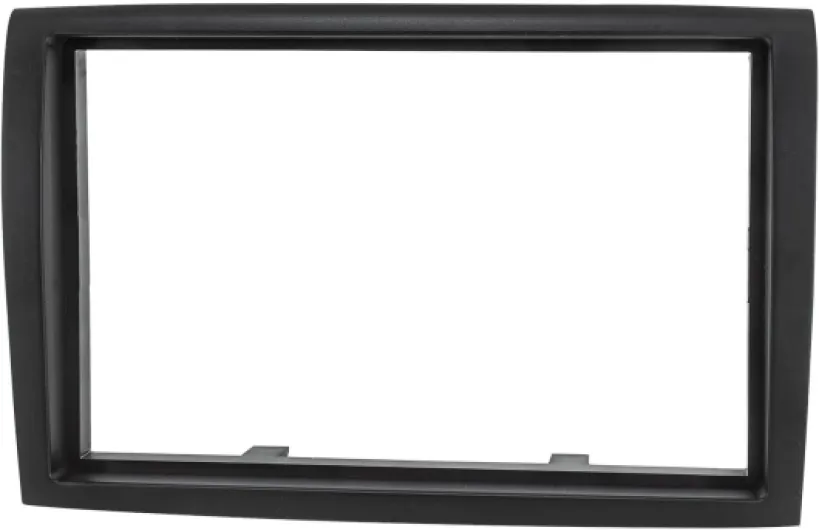 Tomzz Audio 2414-048 Cadre Radio Double DIN Compatible avec Fiat Ducato Peugeot Boxer Citroen Jumper Relay Vzg - avec préparation Radio Noir