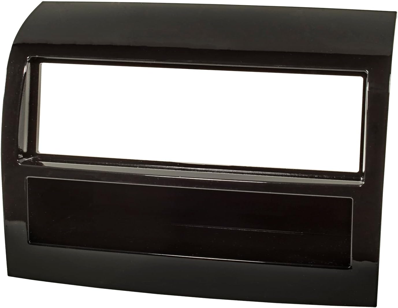 Tomzz Audio 2414-100 Cache-Radio Compatible avec Fiat Ducato Peugeot Boxer Citroën Jumper Piano Noir Uniquement pour Les modèles avec Radio multimédia UConnect départ Usine