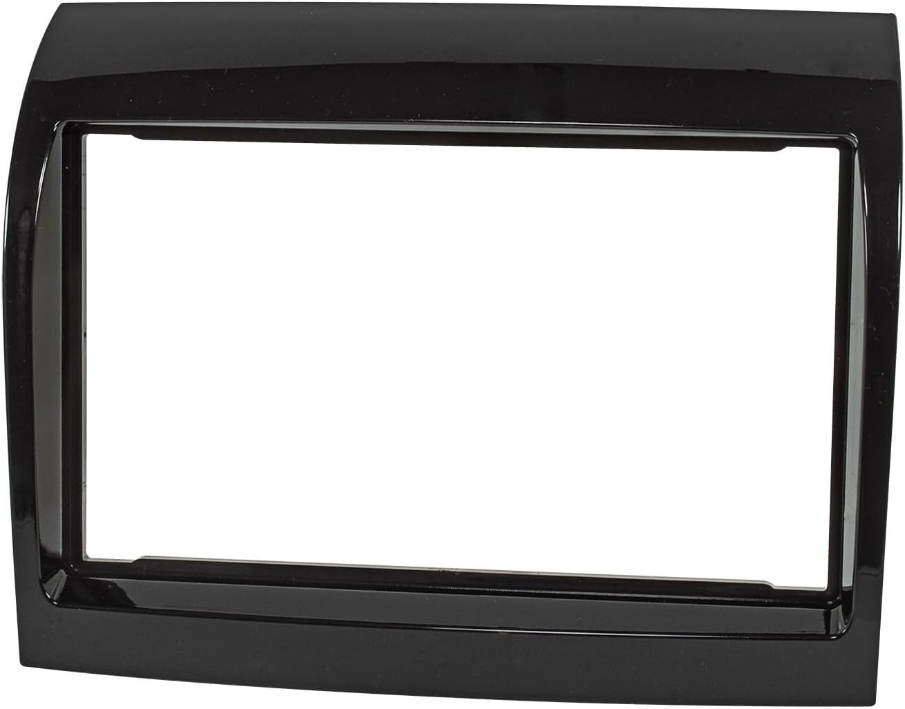 Tomzz Audio 2414-051 Cache-Radio Double DIN Compatible avec Fiat Ducato (250) Peugeot Boxer Citroën Jumper 2011-2014 Piano laqué Noir