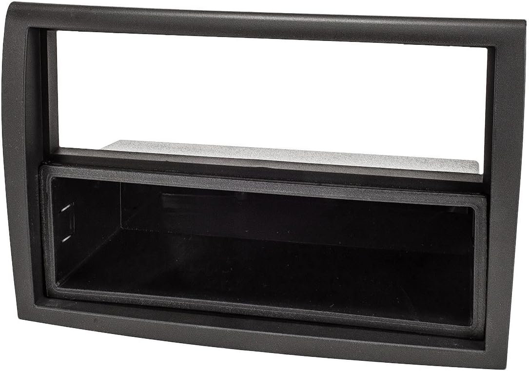 Tomzz Audio 2414-010 Cache-Radio Compatible avec Fiat Ducato Peugeot Boxer Citroen Jumper Relay Noir Véhicules avec préparation Radio