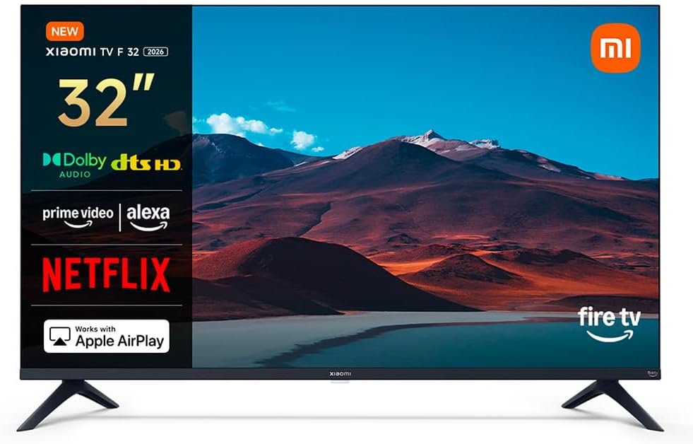 32 inch F TV, HD, Smart TV, Contrôle Vocal Alexa, Dolby Audio, DTS Virtual:X, DTS-HD, AirPlay Compatible Fire TV(2025 model) 32"
