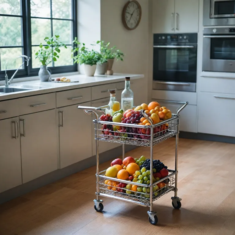 Pourquoi choisir un chariot inox pour votre maison ?