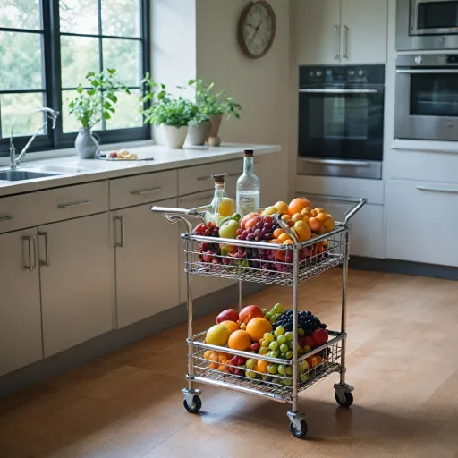 Pourquoi choisir un chariot inox pour votre maison ?