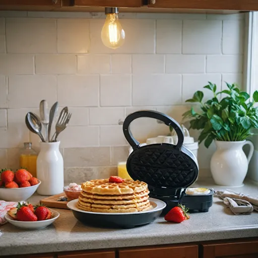 Pourquoi choisir une gaufrière ronde pour des gaufres parfaites à la maison
