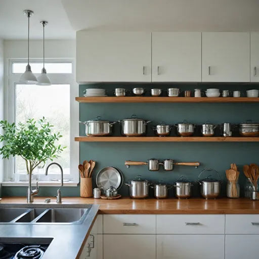 Pourquoi choisir une étagère inox pour votre cuisine ?