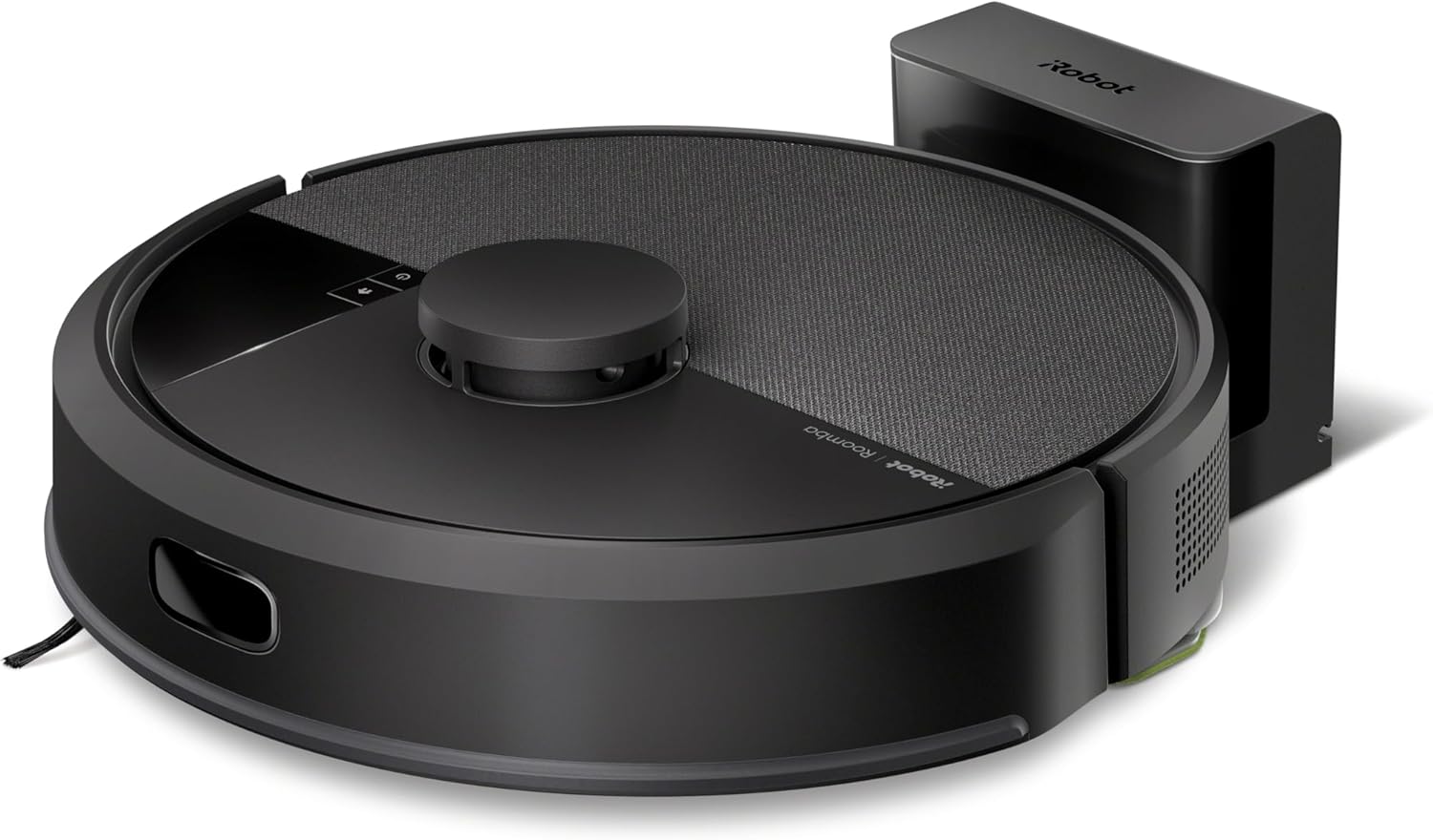 Roomba 105 Combo - Robot Aspirateur Laveur 2en1 - Puissance d'Aspiration de 7KPa - Navigation LiDAR - Détection des Tapis - Zones de Nettoyage et d'Évitement - 4 Niveaux d'Aspiration - Noir 105/Noir Noir