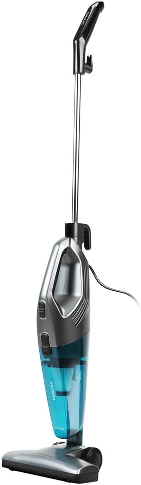 Aspirateur Vertical 2 en 1 avec Fil Conga Popstar 1000 DuoStick Easy - Jusqu’à 800 W de Puissance Maximale, Technologie Cyclonique sans Sac, Grand Réservoir, 800 ML.