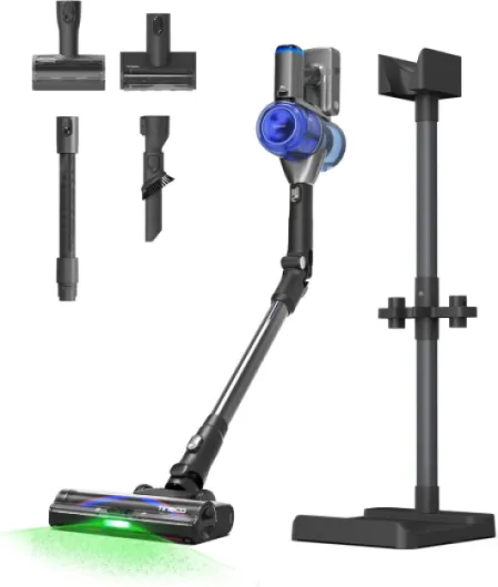 Pure One S70 Aspirateur Balai sans Fil, Aspiration puissante de 200 AW, Système de Nettoyage 3DSense Pro amélioré, Système de Nettoyage Intelligent, Cellules de Poche améliorées Pure One S70 Gris