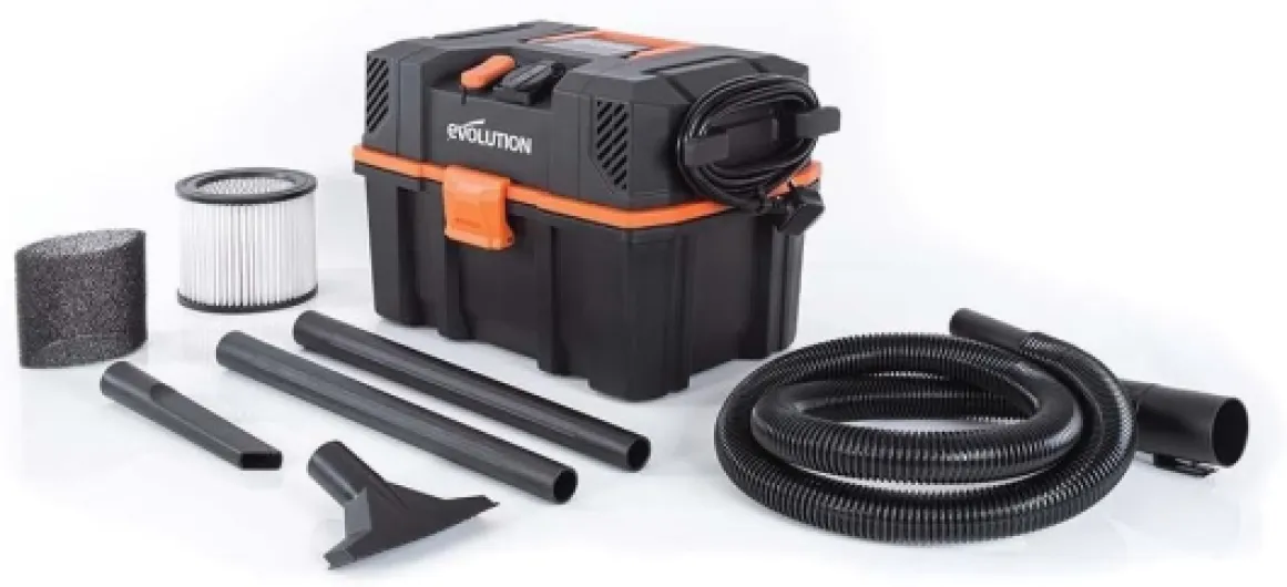 Aspirateur Eau Et Poussière, Portable Et Léger, Idéal Pour Aspirer La Poussière De Scie Dans Les Ateliers, Avec Prise De Courant, Fonction de soufflage - Filaire - R15VAC