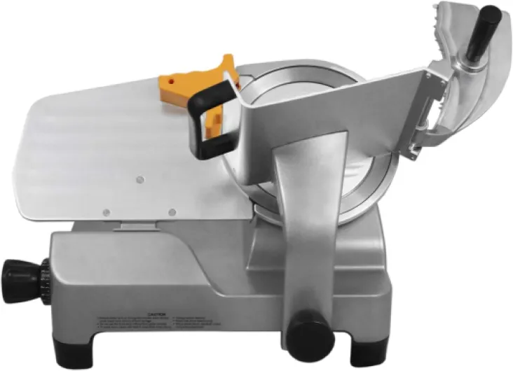 Trancheuse de Viande Électrique Commerciale Charcuterie 25cm Pain Légumes Fromage Lame de Tranchage en acier inoxydable Restauration Machine Professionnelle