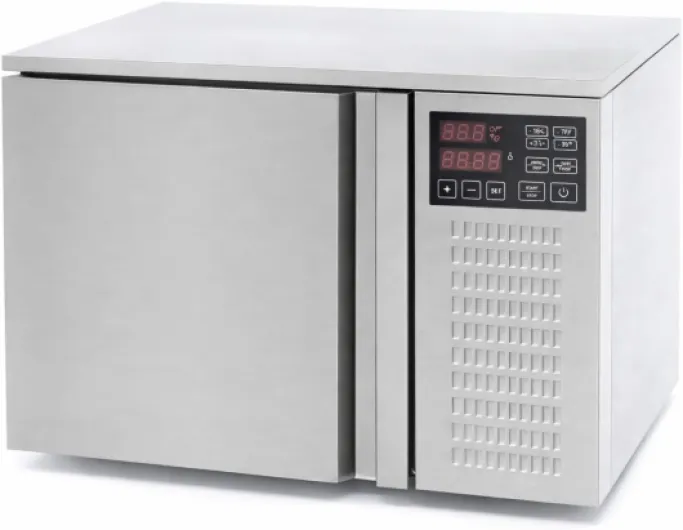 Cellule de Refroidissement et Congélation Rapide 3 Niveaux - 21L - Refroidit de +65°C à +10°C en 120 min - Réfrigérant Écologique R290 - Compacte et Performante