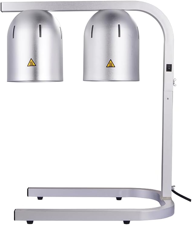 Chauffe Frites Professionnel - 2 Lampes Infrarouge