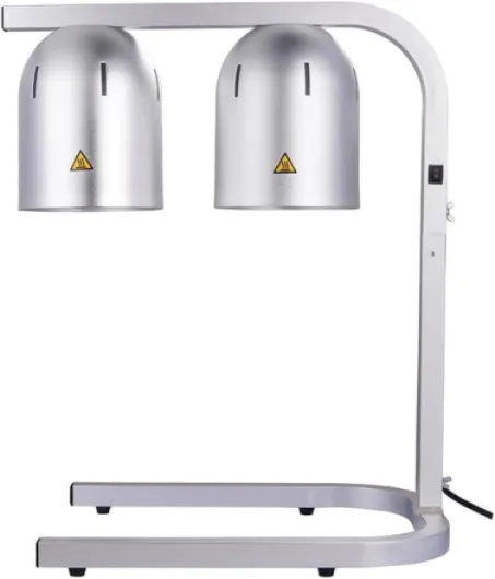 Chauffe Frites Professionnel - 2 Lampes Infrarouge