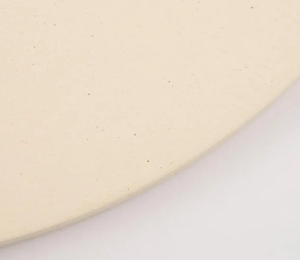 G10180 Pierre réfractaire originale en cordiérite naturelle pour four à pizza G10006 "Delizia", utilisable au four, sur braise et grille à gaz