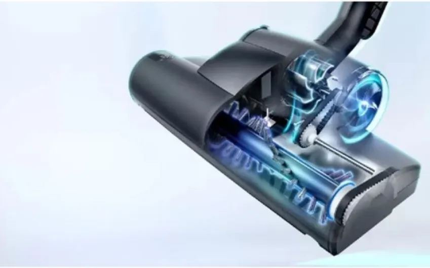 Electroménager Série 6, BGS41POW1, aspirateur traîneau sans Sac, capacité de 2,4L, variateur de Puissance à la poignée, Rayon d'action de 10 m, Niveau sonore 72 DB, Noir Aspirateur Série 6 BGS41POW1