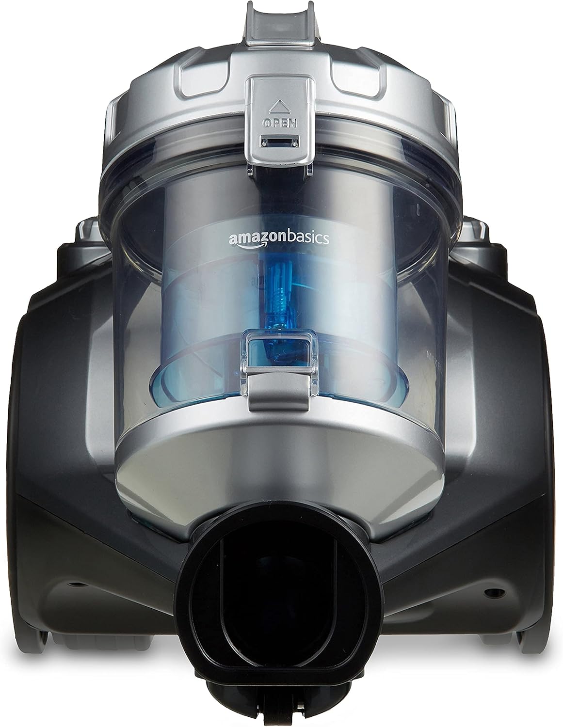 15KC-71EU4 Aspirateur sans Sac à Cylindre, Puissant pour Sols Durs et Tapis, Filtre Hepa, Compact et Léger, 700 W, 1,5 L, Noir/Bleu 1.5 L 700 W