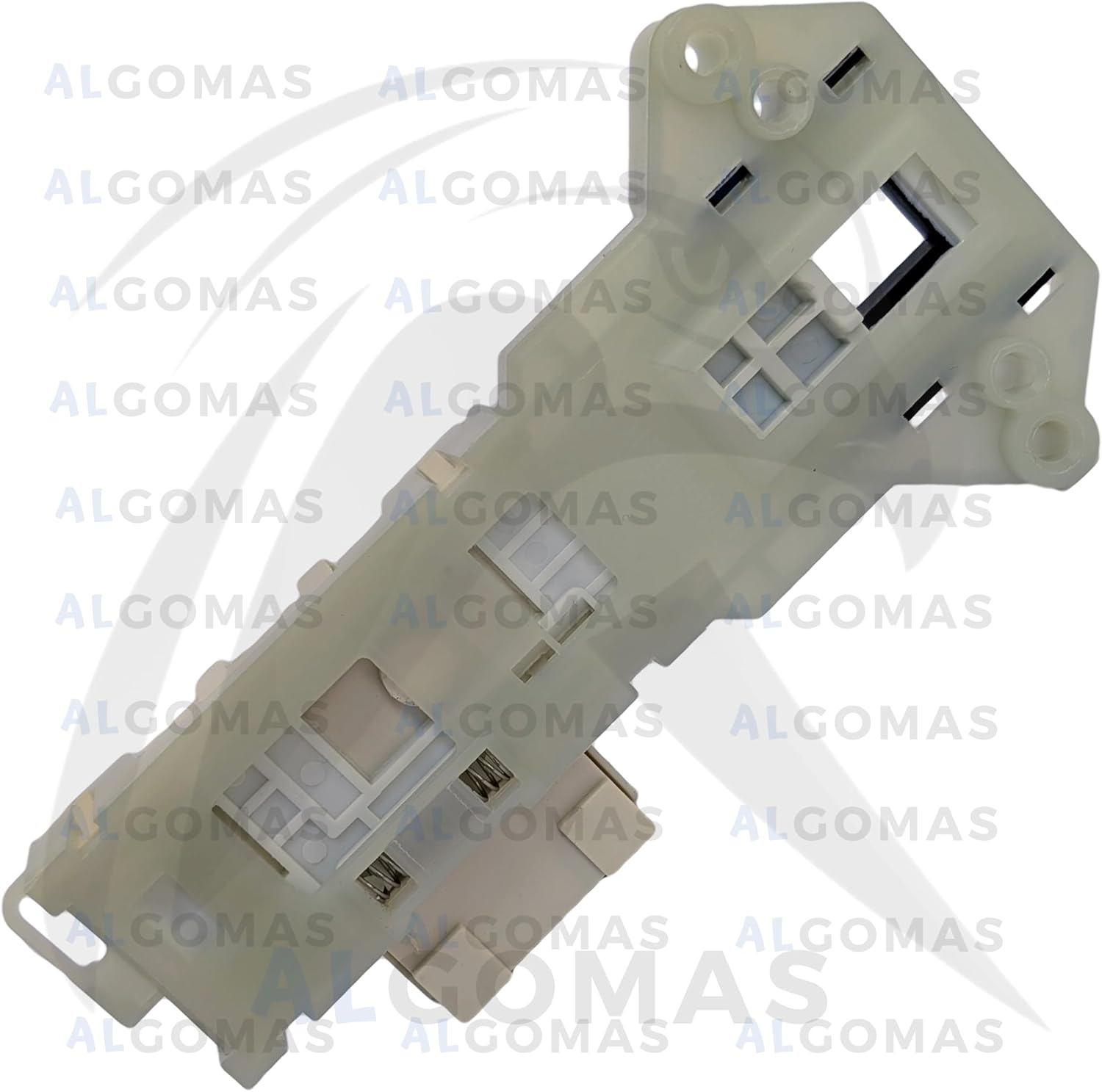 ALGOMAS Fermeture électrique micro-fil pour machine à laver - Compatible avec LG 6601EN1003D 6601ER1005A et Midea 17438100000473 - Verrouillage sécurisé - Réparation de panne de porte - Pièce de