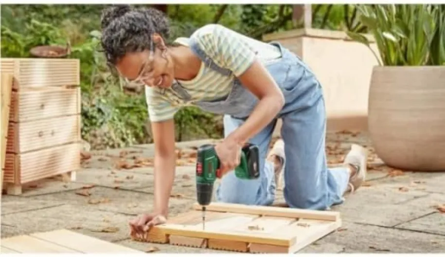 Perceuse-visseuse sans fil EasyDrill 18V-40 (1 batterie 2,0 Ah, système 18 V, dans coffret de transport)