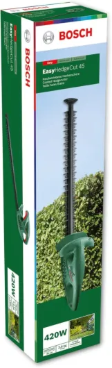 Taille-Haies électrique - EasyHedgeCut 45 (420 W, Lames de 45 cm, dans Un Emballage en Carton) Vert Tailles-haies - lame de 45 cm Tailles-haies - lame de 45 cm