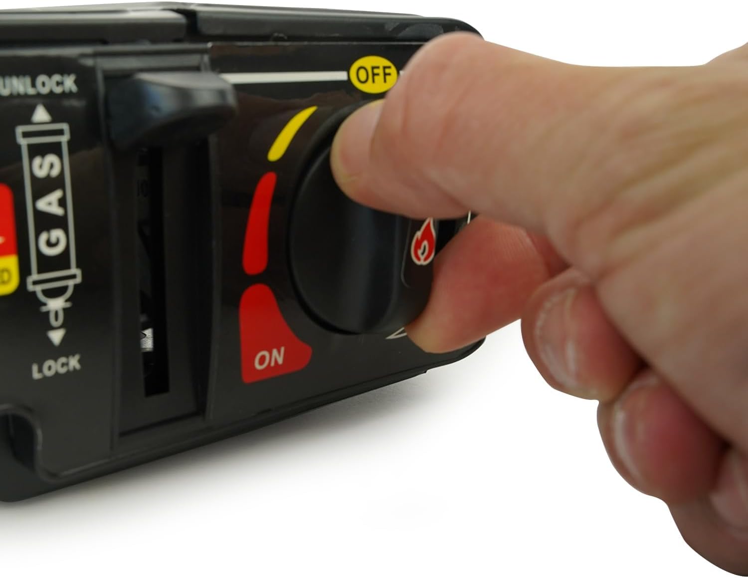 Eurocatch Outdoor - Réchaud à gaz - incl - 8 cartouches de gaz - Réchaud de camping - Brûleur à gaz - Cuisinière à gaz - Plaque de cuisson à gaz - Cuisinière - Mallette de transport avec 8 bouteilles de gaz