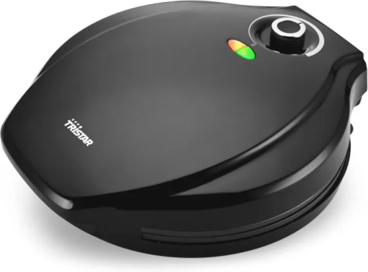 Four à Pizza, Pour Pizzas Fraîches Ø30 cm, Thermostat Réglable, Revêtement Antiadhésif Facile à Nettoyer, Voyants Lumineux, 1450 W, Noir, PZ-2881