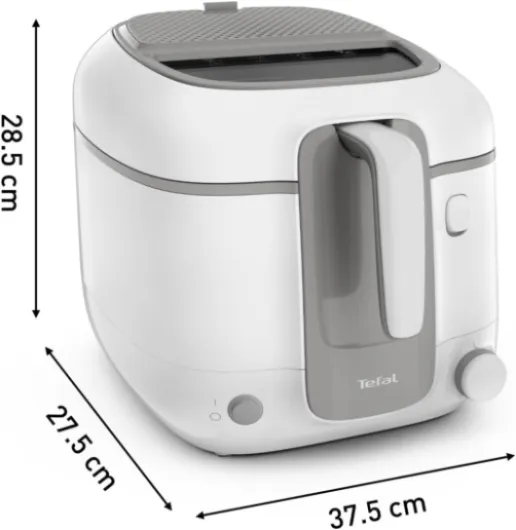 Friteuse classique, Capacité huile 2,2 L, Capacité frites 1,5 kg, Cuve antiadhésive, Filtration des odeurs, Hublot de contrôle, Super Uno Access FR310030 2.2 L (1.5 kg of fries)