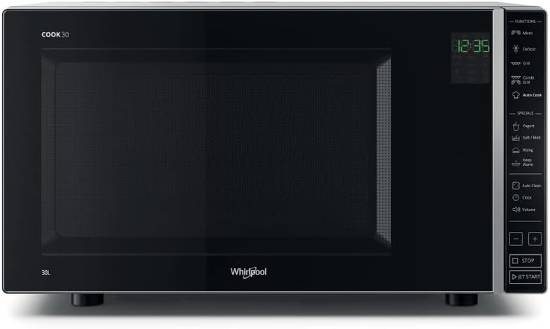 Whirlpool MWP 303 SB Four à micro-ondes, 30 litres, argent/noir Unique