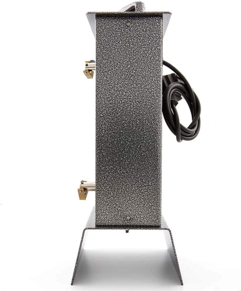 GIEMME Tournebroche BM Décalé Pour Cheminée ou Barbecue, Électrique, 2 Moteurs