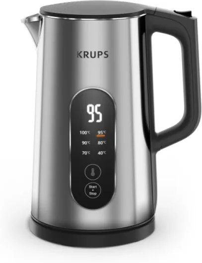 Selection, Bouilloire électrique, 6températures, Affichage en temps réel, Maintien au chaud de 30minutes, BW871DF0, Métal Gris Métal