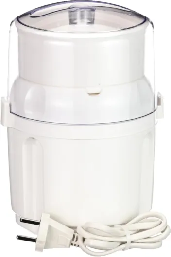 AD5601 Hachoir à Moulinette 800 W Poignée, Mélange et Court Système 1-2-3 Utilisation Rapide Lame Inox Blanc/Rouge 800 W Hachoir