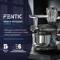 Test Fentic 6 en 1 : le robot pâtissier pas cher qui fait (presque) tout