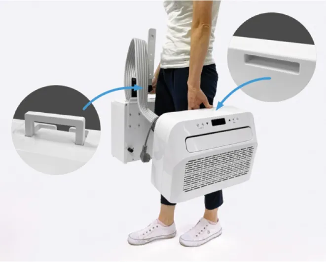 Climatiseur Console Monobloc Mobile Kedros Sannover 5000 BTU / 1,5 kW Blanc