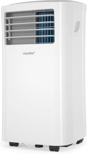' Climatiseur Mobile 9000 BTU/h 2,6kW, 3-EN-1 Refroidisseur Déshumidificateur Ventilateur, Fonction Follow me, Minuterie, Mode nuit, Pour salon et maison de 33㎡/88m³, MPPH-09CRN7, R290 Classique 09K-33㎡-A