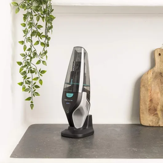 Aspirateur à Main Conga Popstar Micro 18,5 V Animal - 110W, Batterie au Lithium-ION 18,5 V, Technologie cyclonique sans Sac, Aspire Solides et liquides, 500 ML Set d'accessoires + Accessoire pour d'animaux